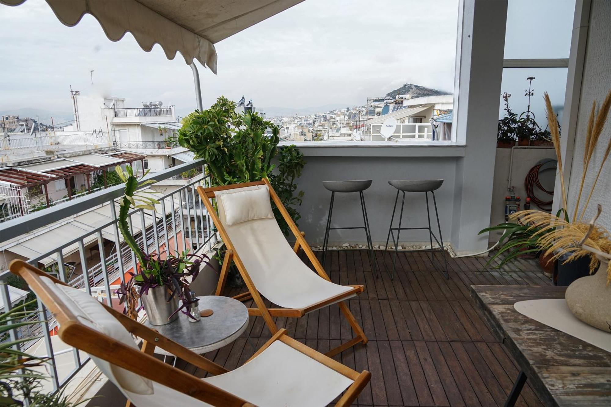 Small & Cozy With Acropolis & Lycabettus View Athènes Extérieur photo